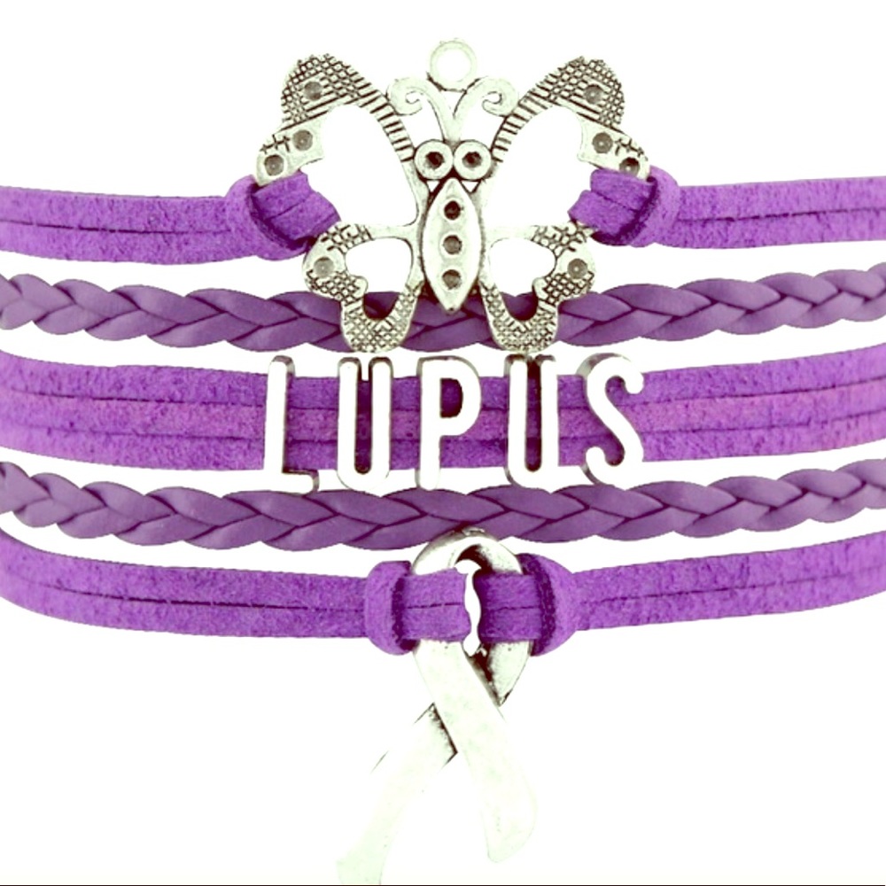Lupus Awareness bracelet